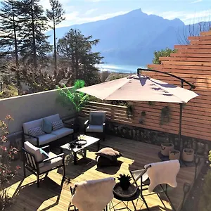  Appartement Loft Christina Moderne Et Confortable, Vue Lac, Climatisation, Parking